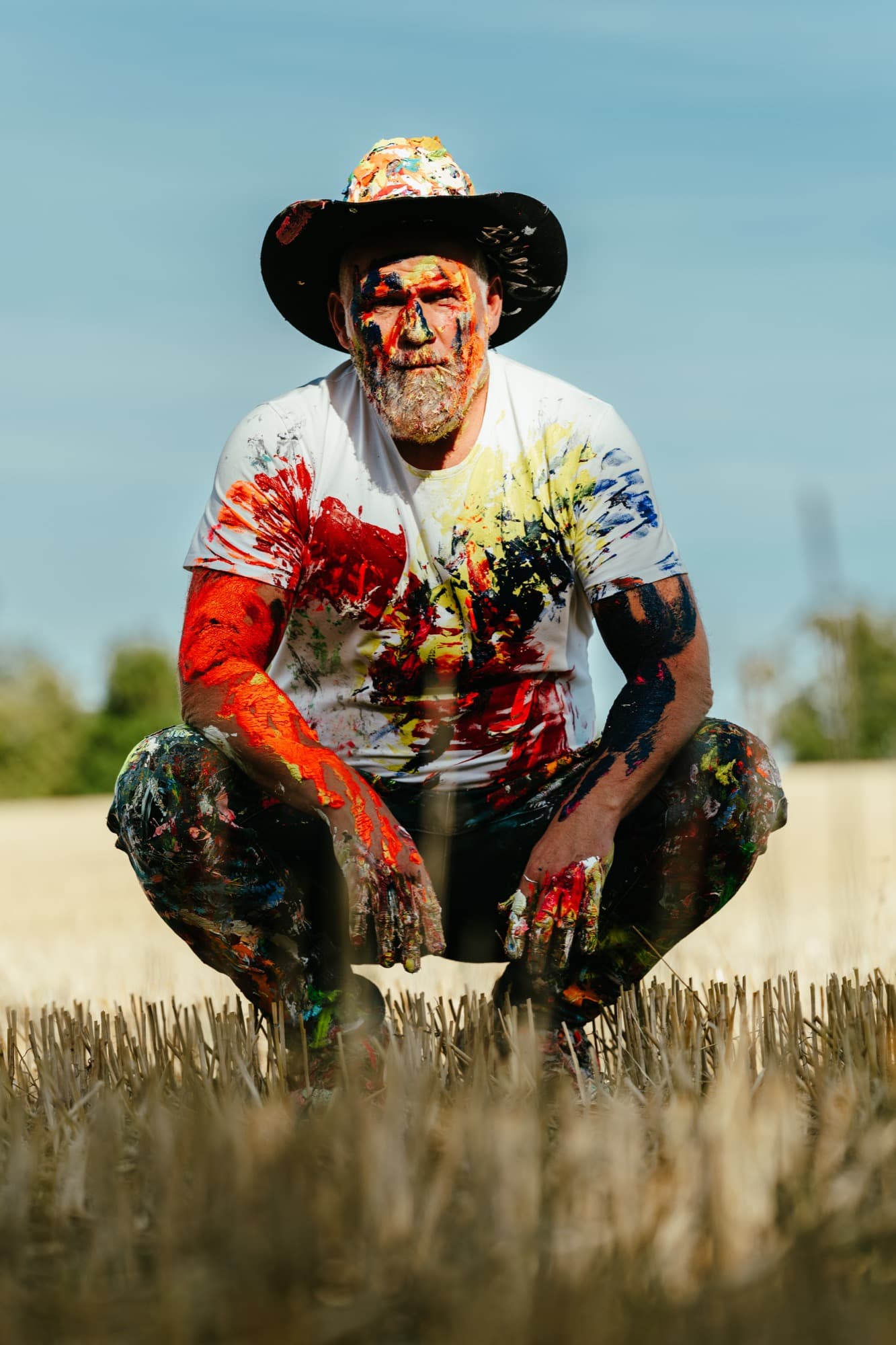 David Bjerre in the field
