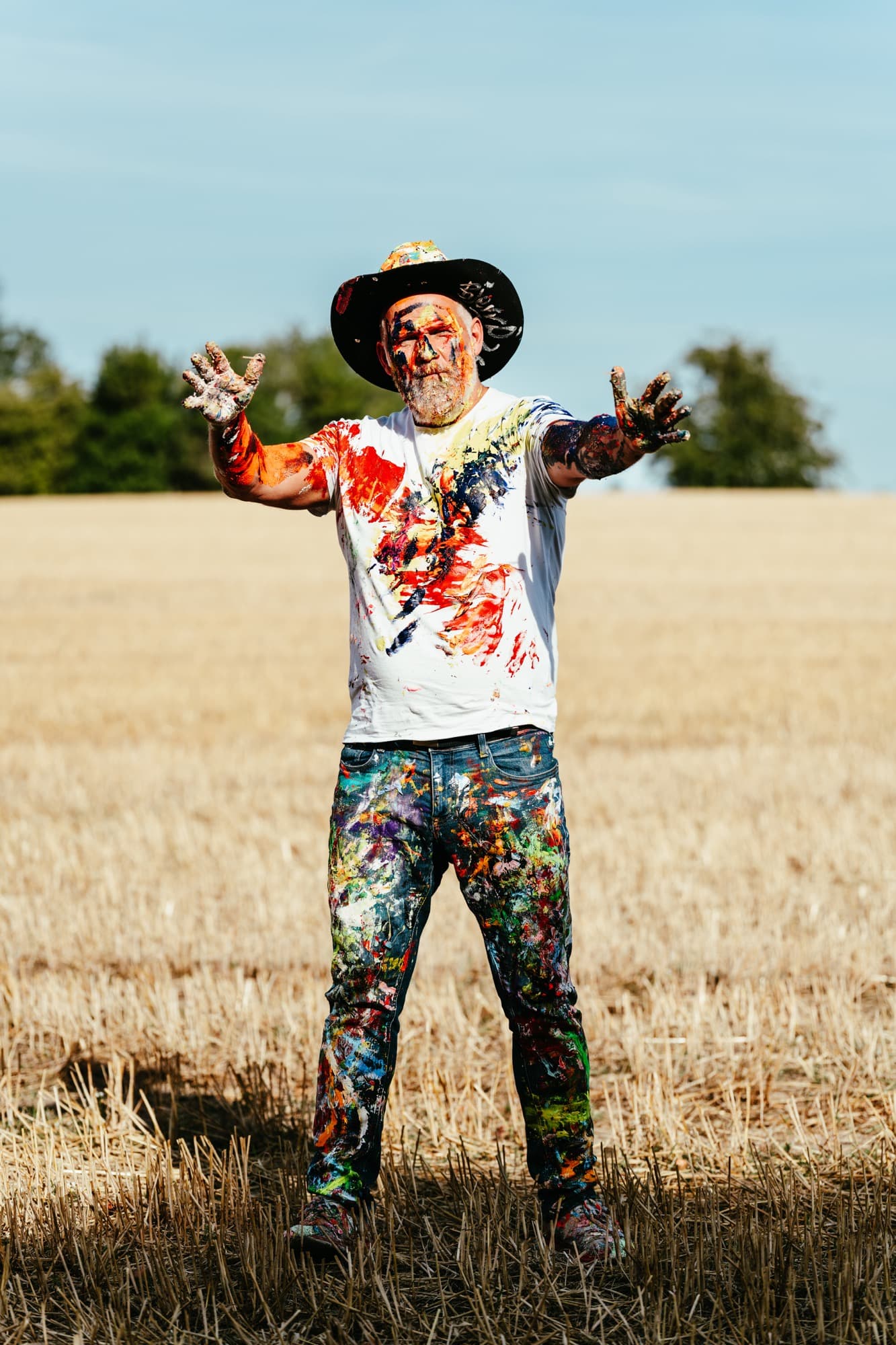 David Bjerre in the field